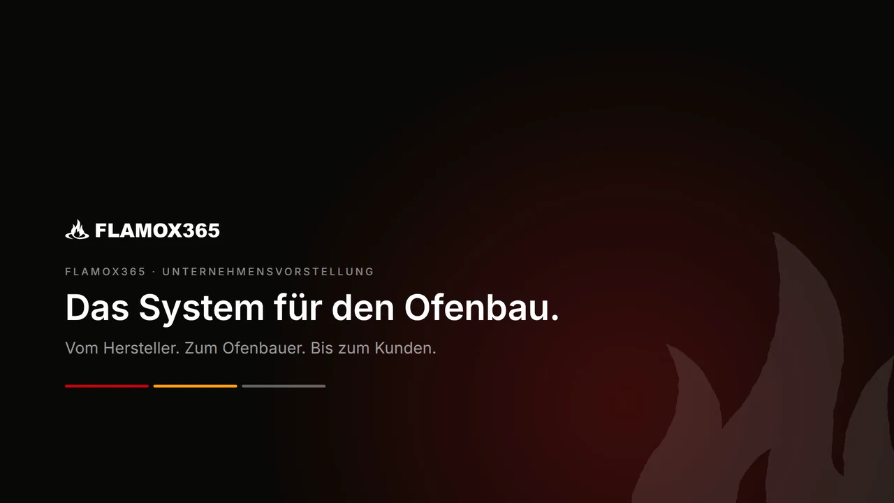 Titelbild des Videos „Unternehmensvorstellung“ als Hintergrund